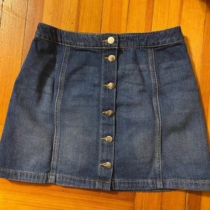 Denim skirt